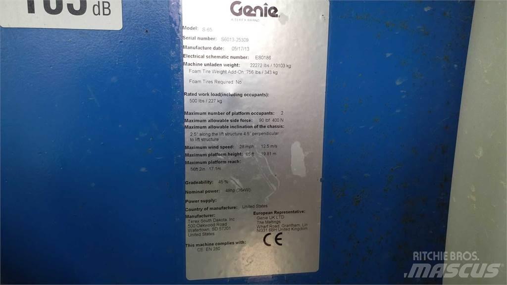 Genie S65 Teleskopické plošiny