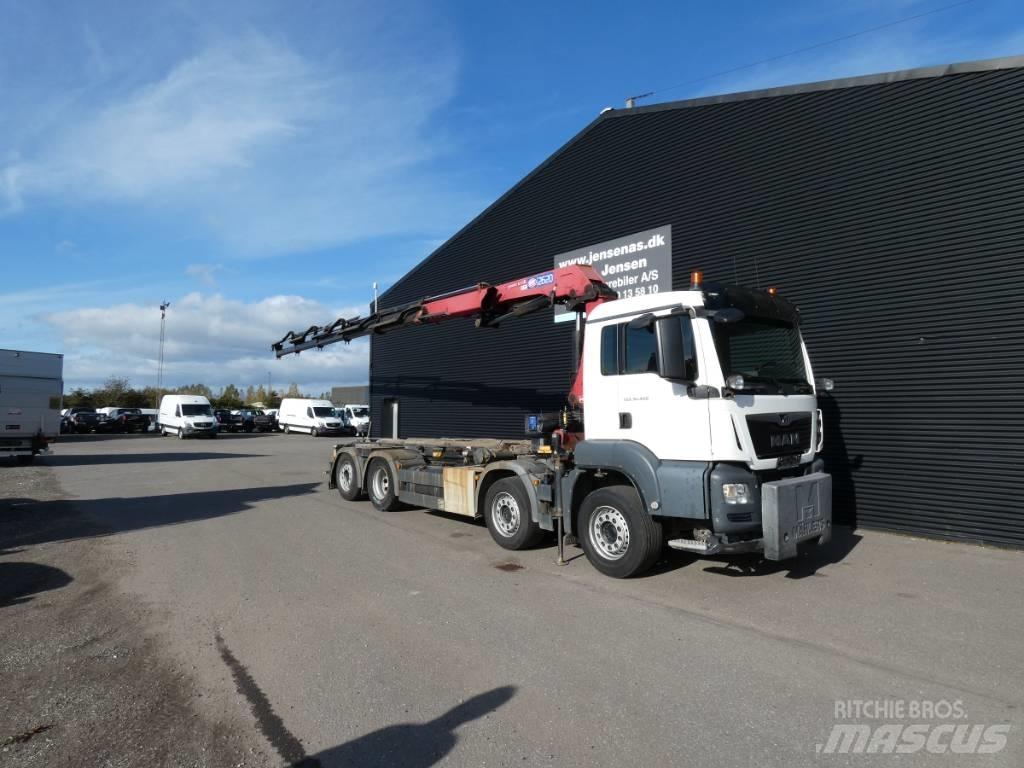 MAN TGS 35.460 Autojeřáby, hydraulické ruky
