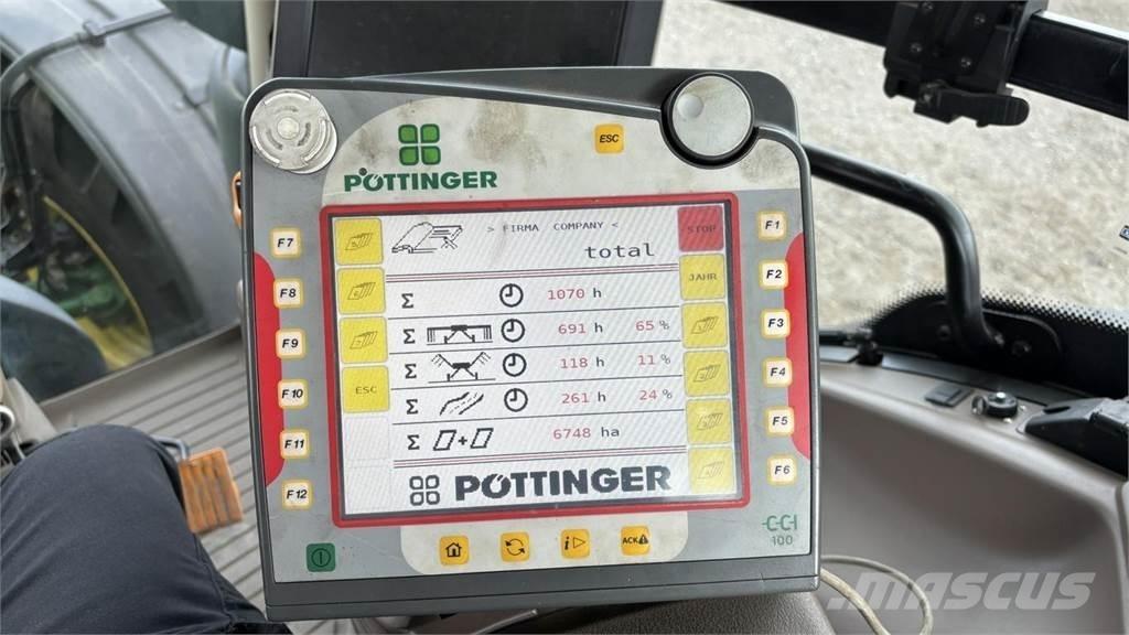 Pöttinger Top 1252 Řádkovací žací stroje
