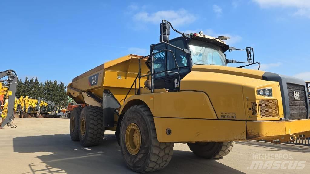 CAT 745 Kloubové dempry