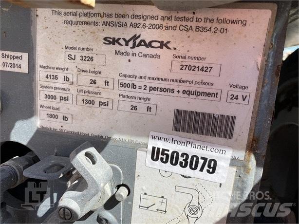 SkyJack SJ III 3226 Nůžková zvedací plošina