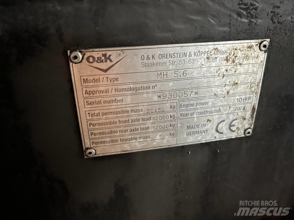 O&K MH 5.6 Kolová rýpadla