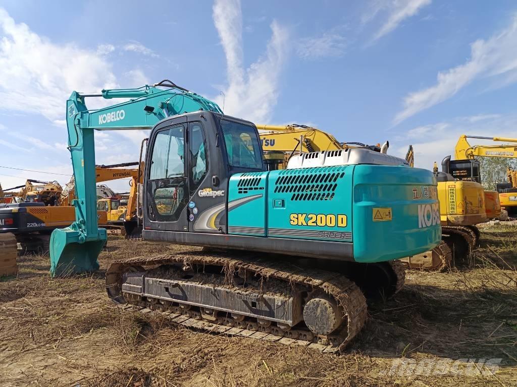Kobelco SK 200 D Pásová rýpadla