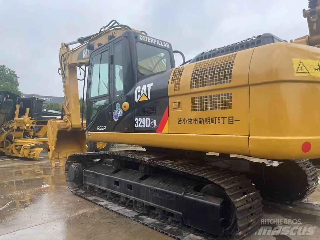 CAT 329 D L Pásová rýpadla