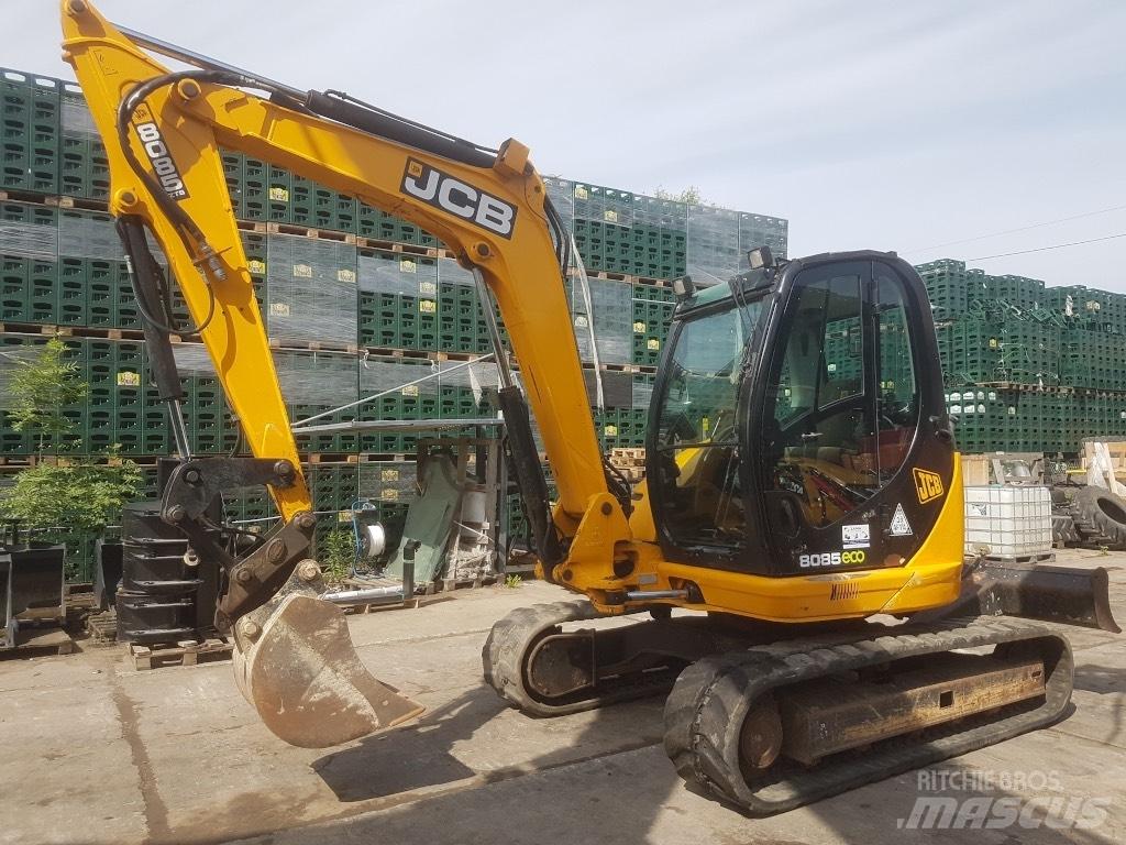 JCB 8085 ZTS Midi rýpadla 7t - 12t