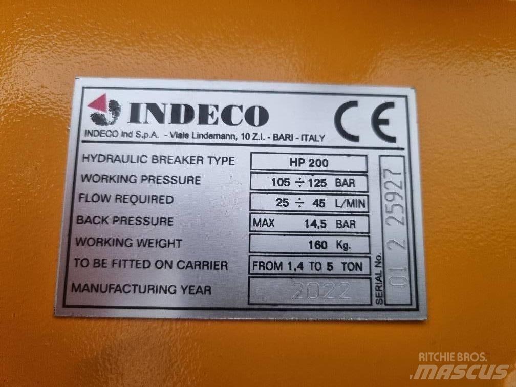 Indeco HP 200 Bourací kladiva / Sbíječky