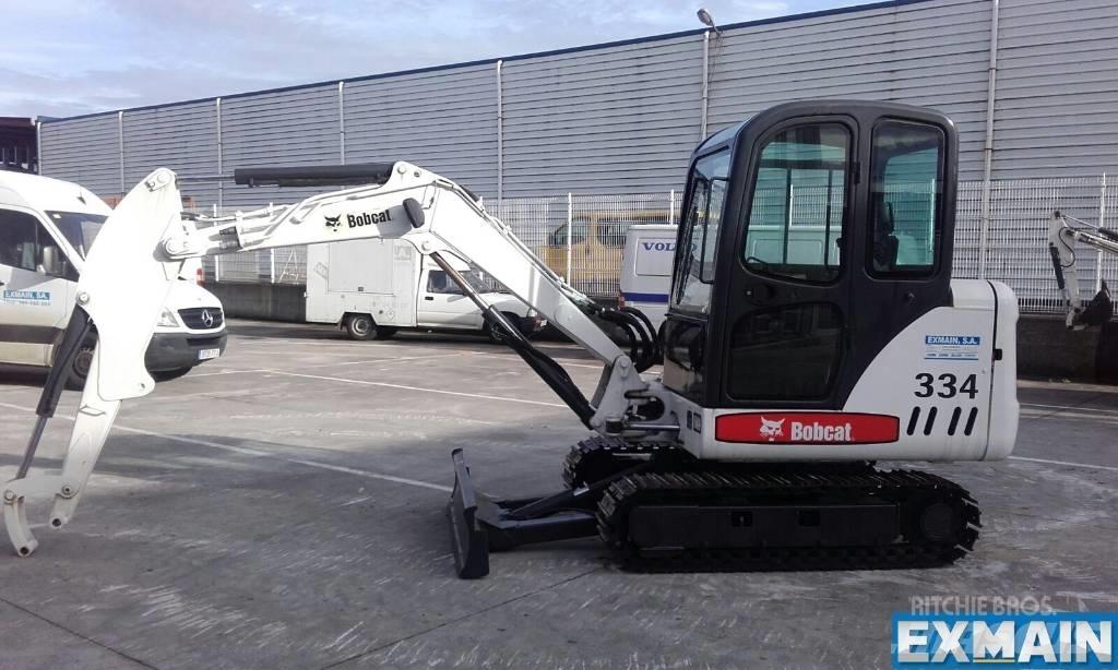 Bobcat 334 G Mini rýpadla < 7t