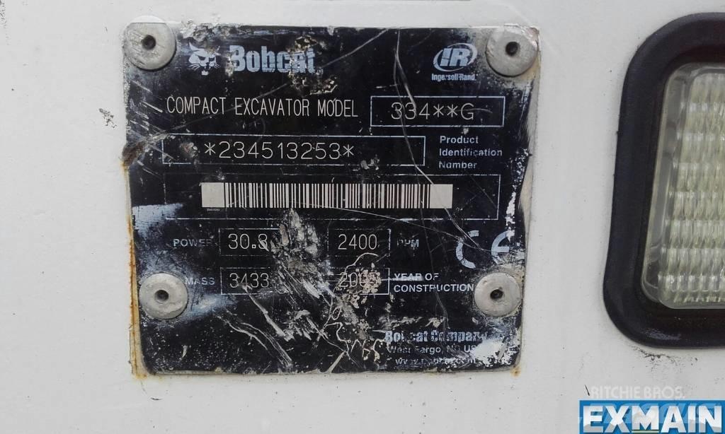Bobcat 334 G Mini rýpadla < 7t