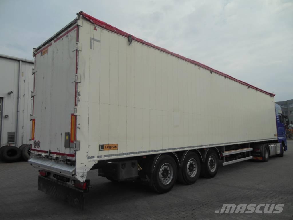 Legras SBS 2220, 95m3 Návěsy s pohyblivou podlahou