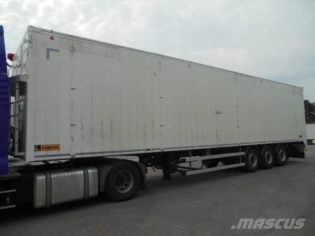 Legras SBS 2220, 95m3 Návěsy s pohyblivou podlahou