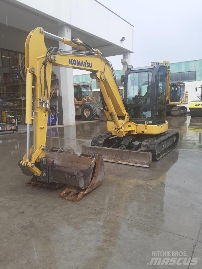 Komatsu PC 55 MR-5 Pásová rýpadla