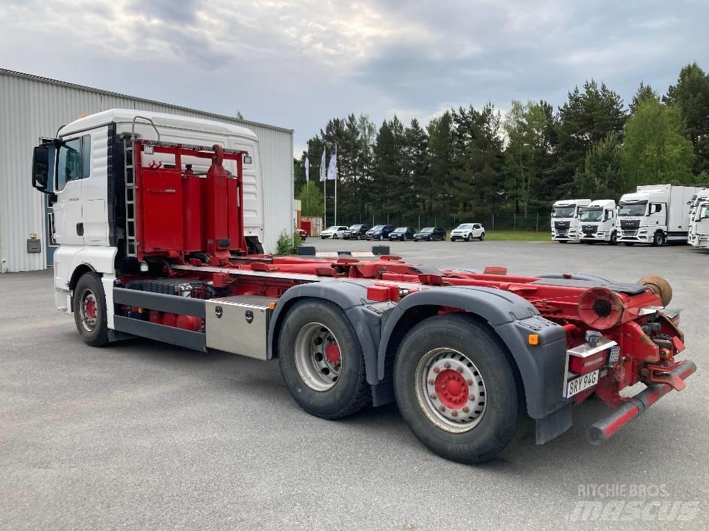 MAN TGX 26.500 6X2 Hákový nosič kontejnerů