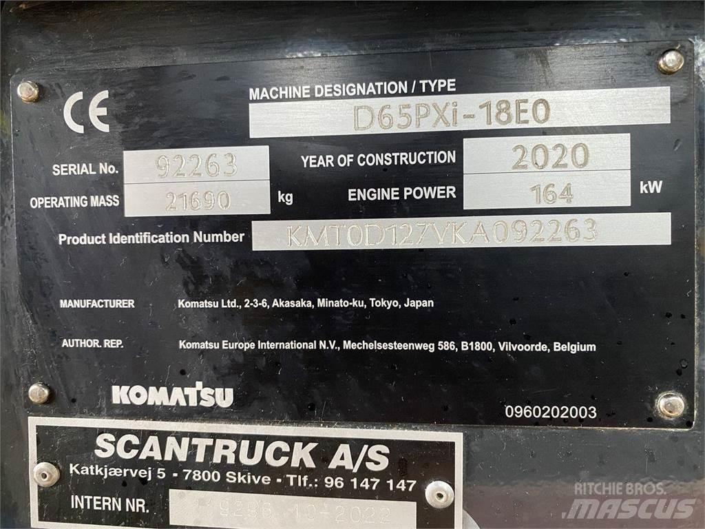 Komatsu D65PXI-18 Pásové dozery