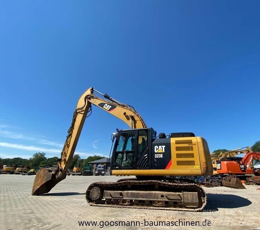 CAT 323 EL Pásová rýpadla