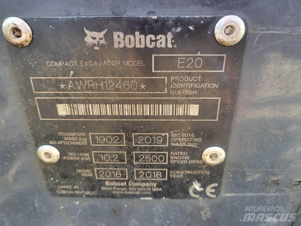 Bobcat E20z Mini rýpadla < 7t