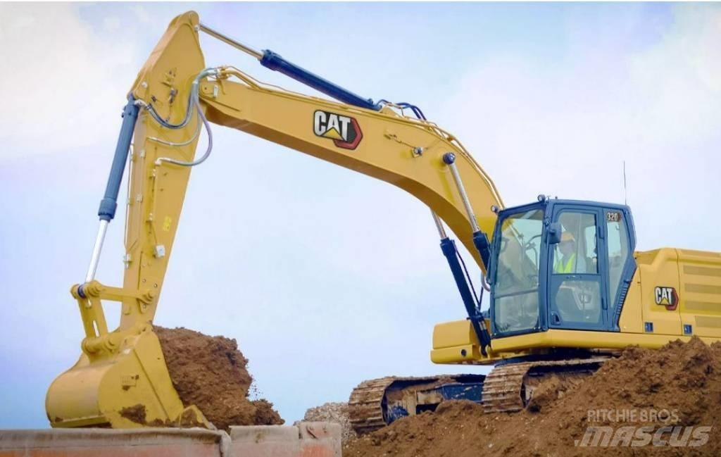 CAT 320 UTHYRES Pásová rýpadla