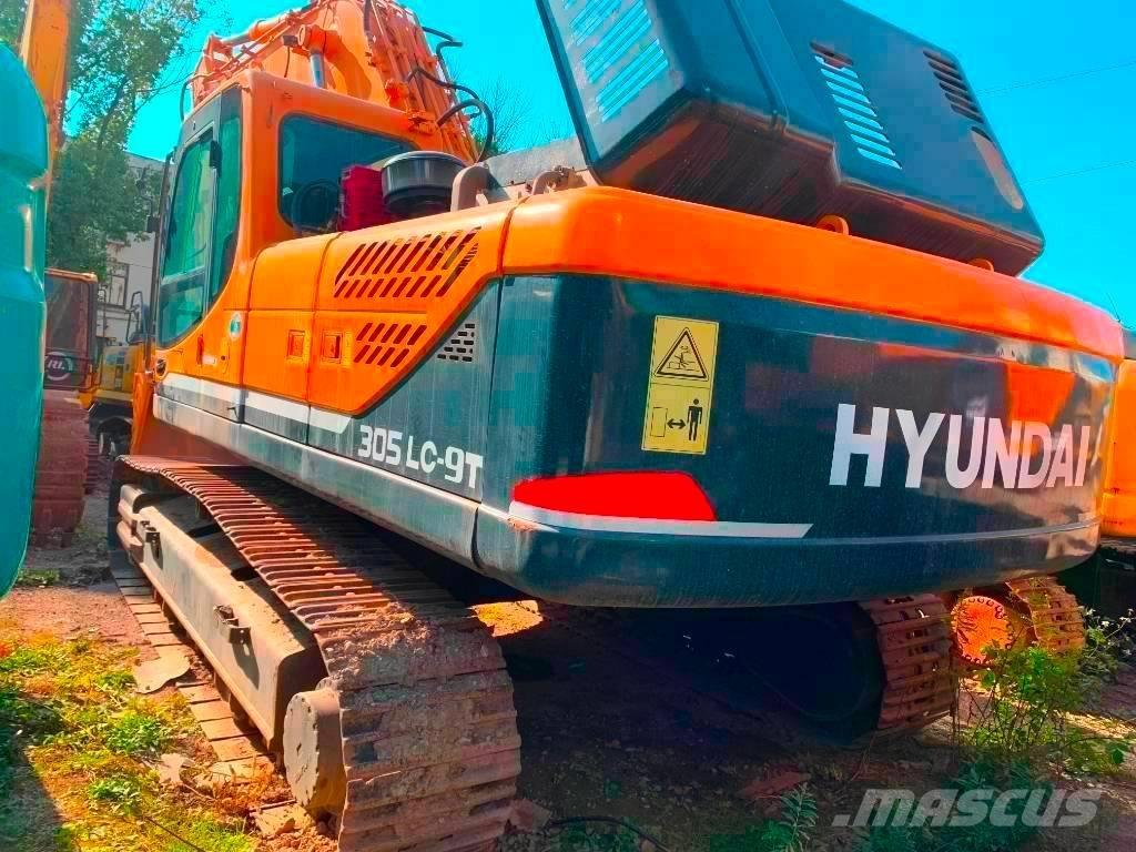 Hyundai 305LC-9T Pásová rýpadla