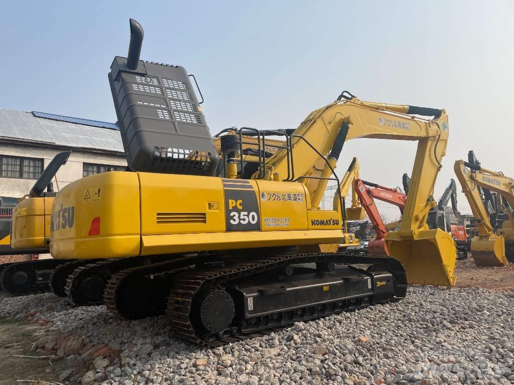 Komatsu PC350 Pásová rýpadla