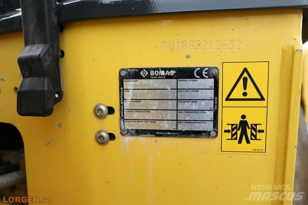 Bomag BW 120 AD-5 Tandemové válce