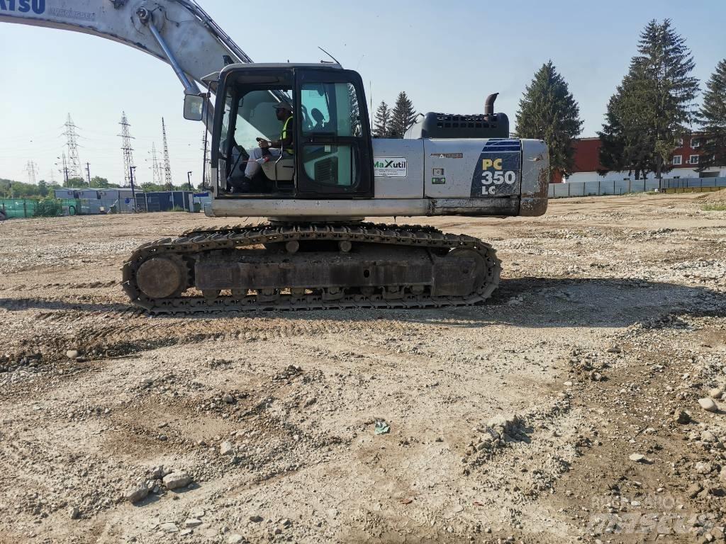 Komatsu PC 350 Pásová rýpadla