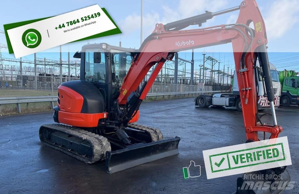 Kubota U 55-4 Mini rýpadla < 7t