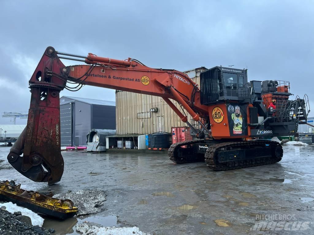 Hitachi EX2000-7BBH Demoliční rýpadla