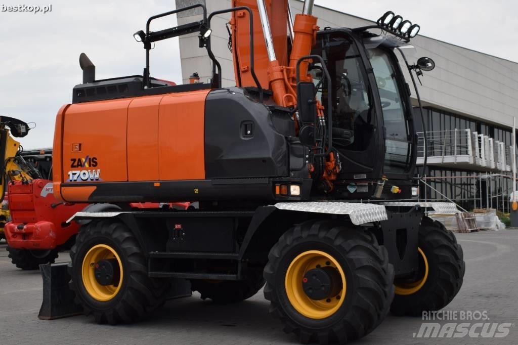 Hitachi ZX170 W-6 Kolová rýpadla