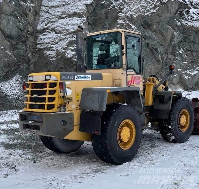 Komatsu WA 270 Kolové nakladače