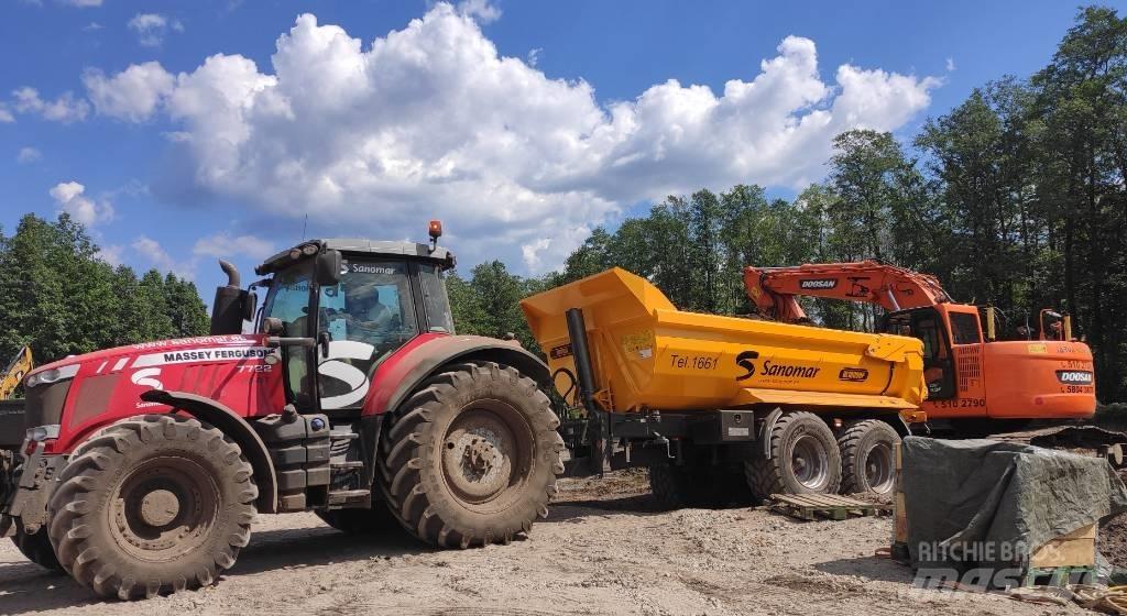 Stronga DL1000HP Sklápěcí přívěsy