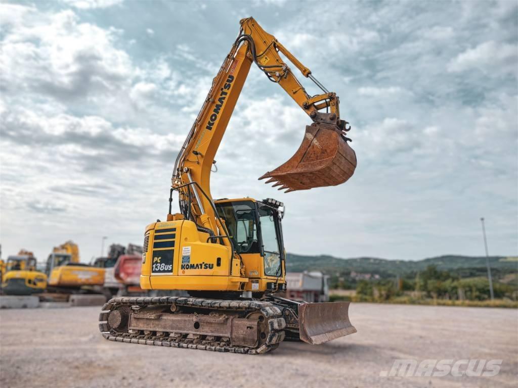 Komatsu PC 138 US Pásová rýpadla