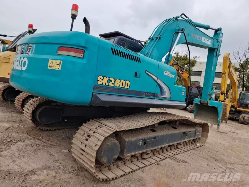 Kobelco SK 260 Pásová rýpadla
