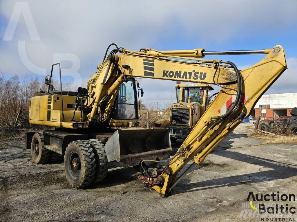 Komatsu PW130ES-6K Kolová rýpadla