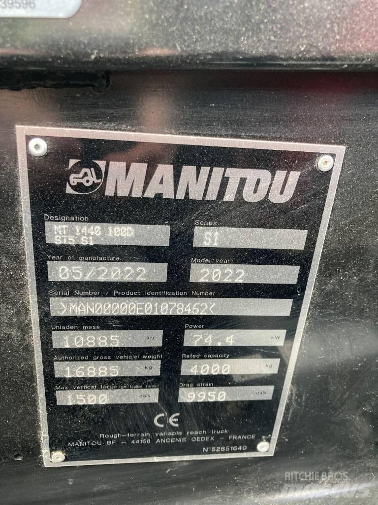 Manitou MT 1440 Teleskopické manipulátory