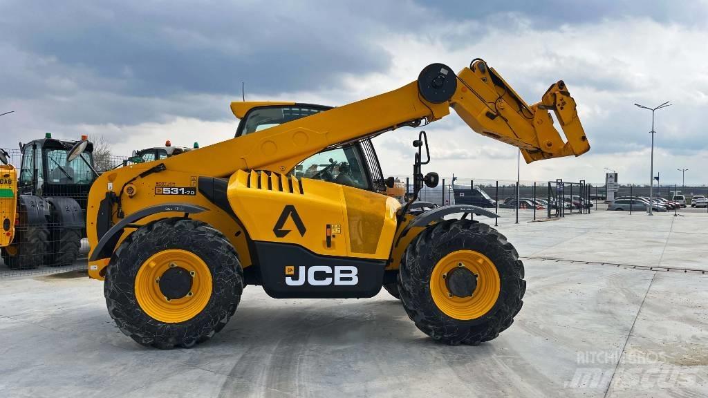 JCB 531-70 Teleskopické manipulátory