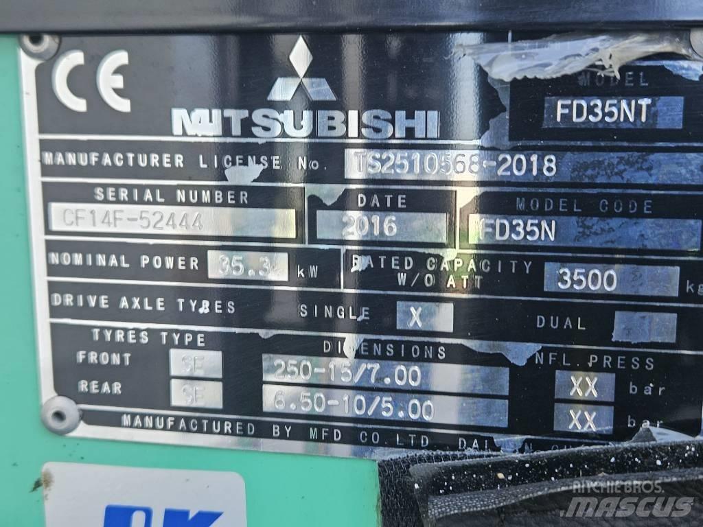 Mitsubishi FD35N Dieselové vozíky