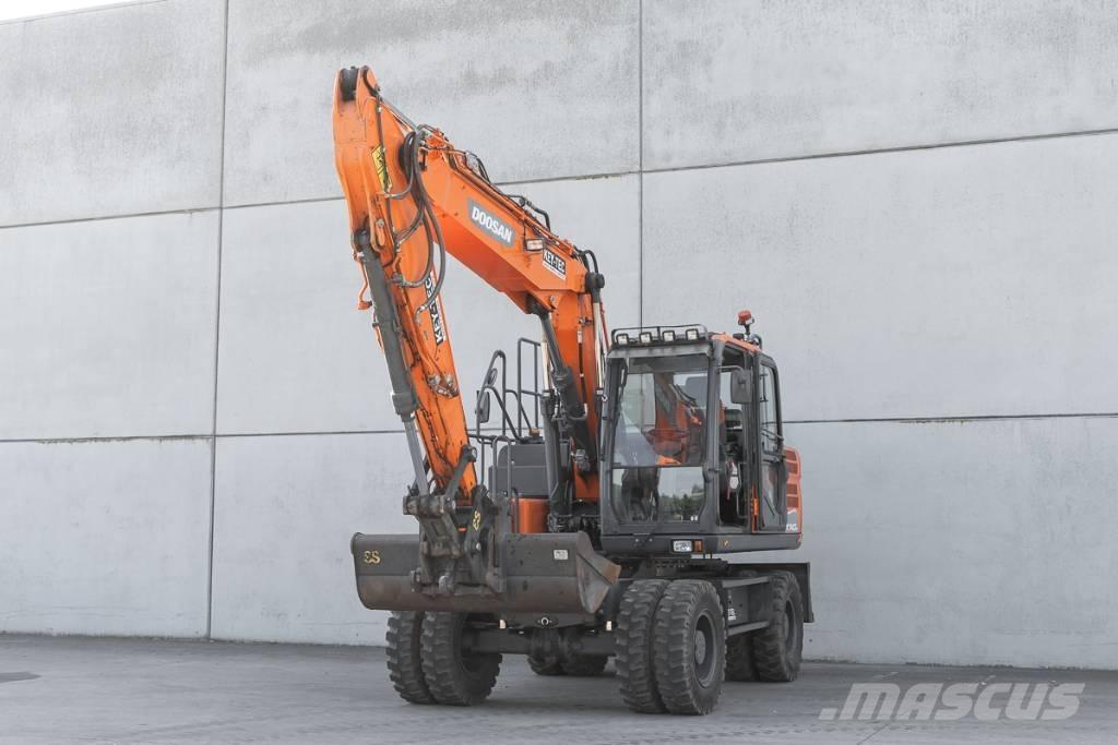 Doosan DX 140 W Kolová rýpadla