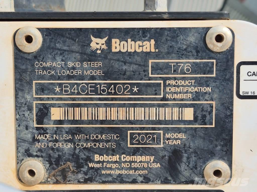 Bobcat T 76 Smykem řízené nakladače