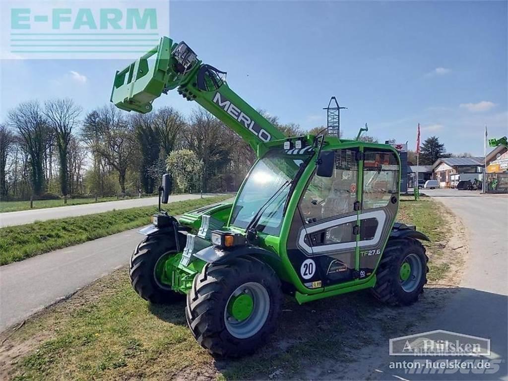 Merlo tf 27.6 Teleskopické nakladače pro zemědělství