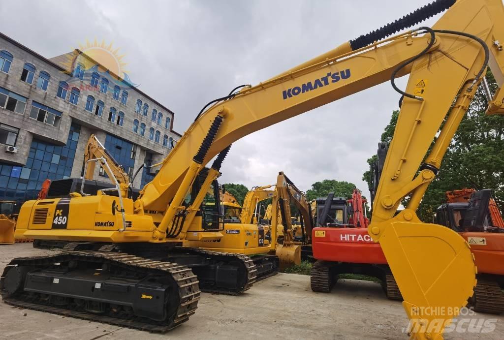 Komatsu PC 450-8 Pásová rýpadla