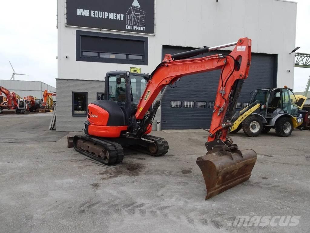 Kubota U55-4 Mini rýpadla < 7t