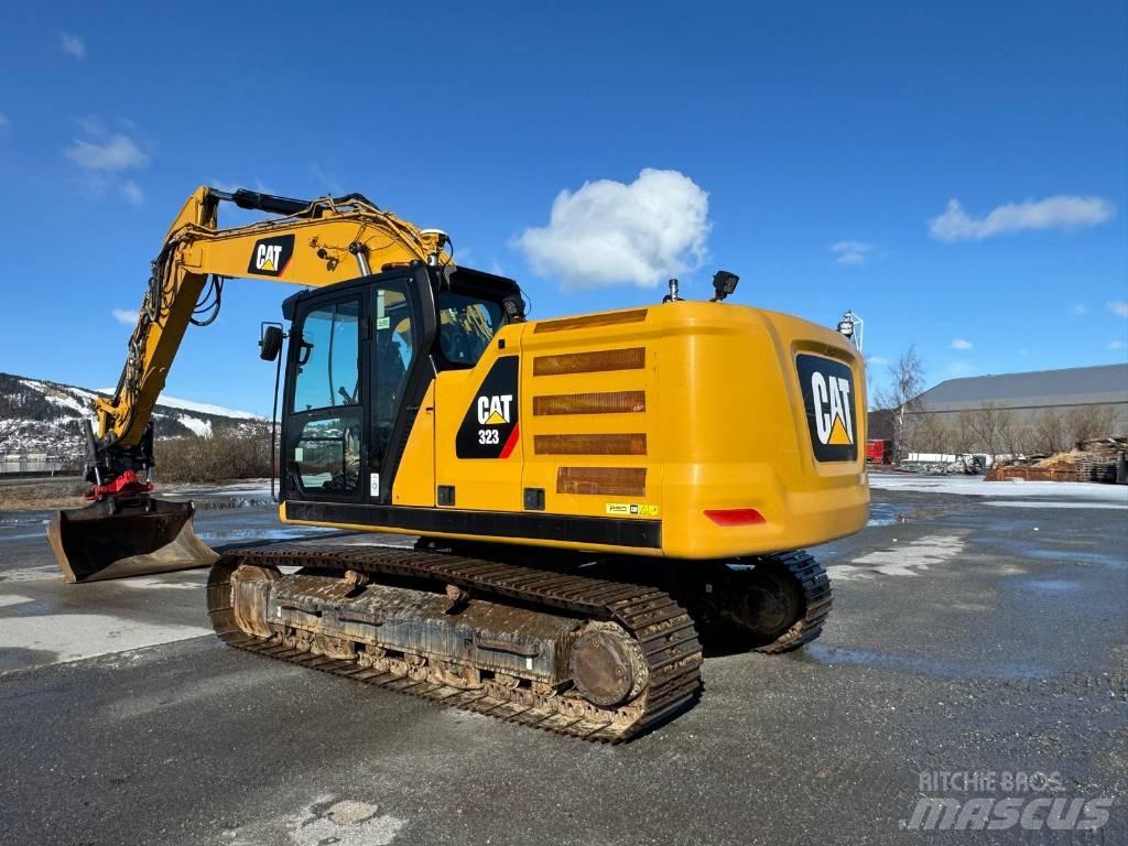 CAT 323 NG Pásová rýpadla