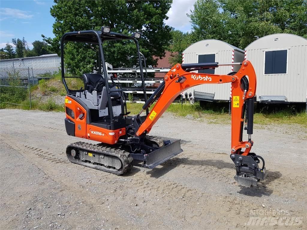 Kubota KX016-4 Mini rýpadla < 7t