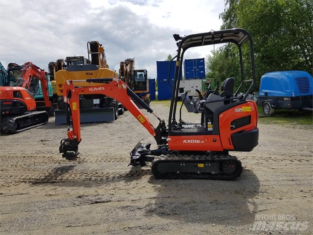 Kubota KX016-4 Mini rýpadla < 7t