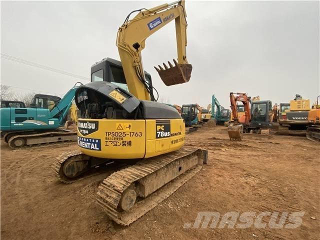 Komatsu PC 78 Pásová rýpadla