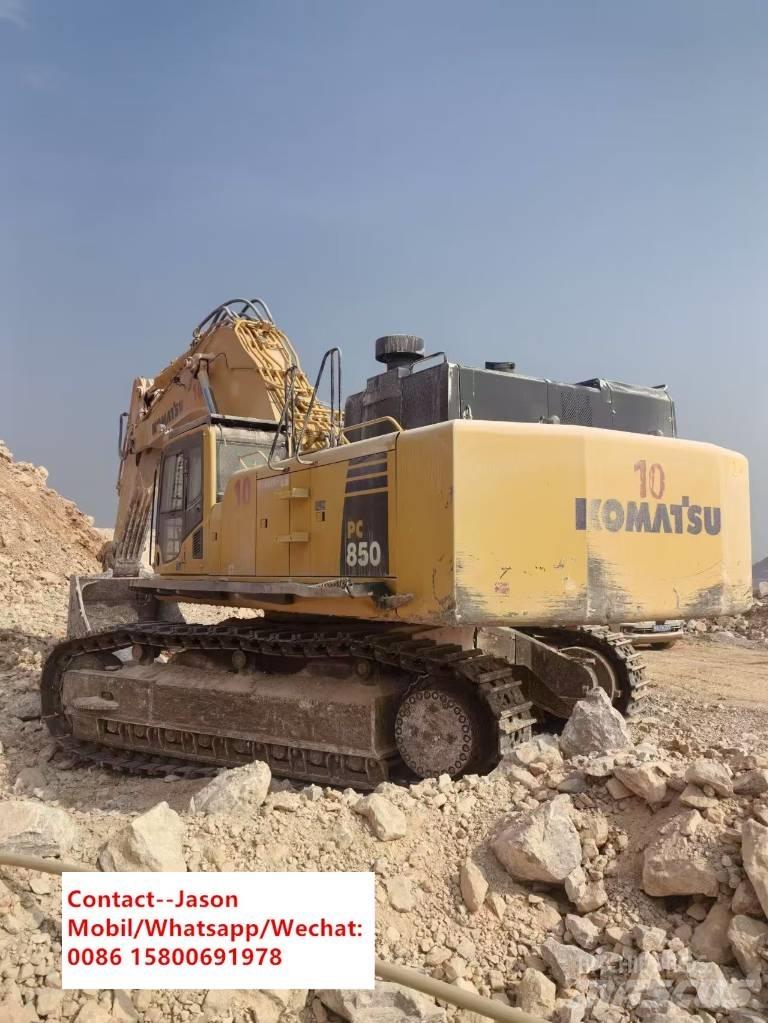 Komatsu PC 850-8 Pásová rýpadla