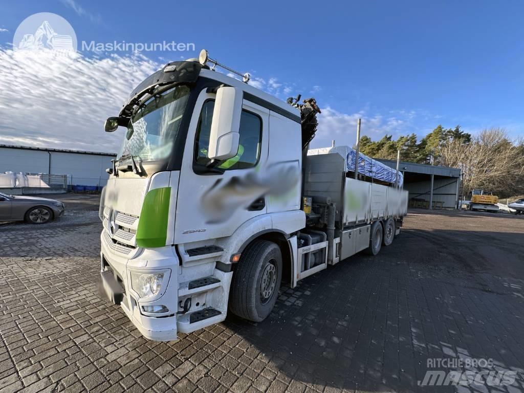 Mercedes-Benz 2543 Autojeřáby, hydraulické ruky