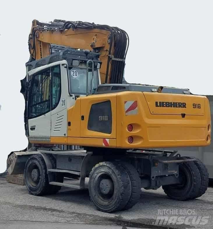 Liebherr A 918 Litr. Kolová rýpadla