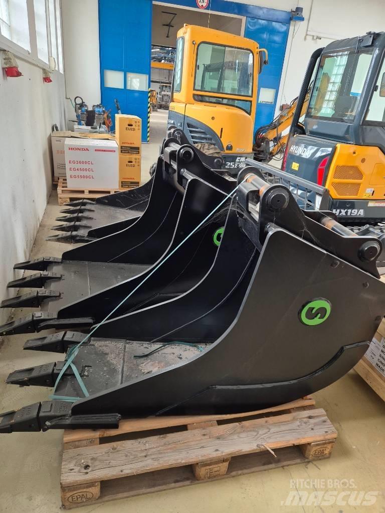 Steelwrist Bucket Lopaty