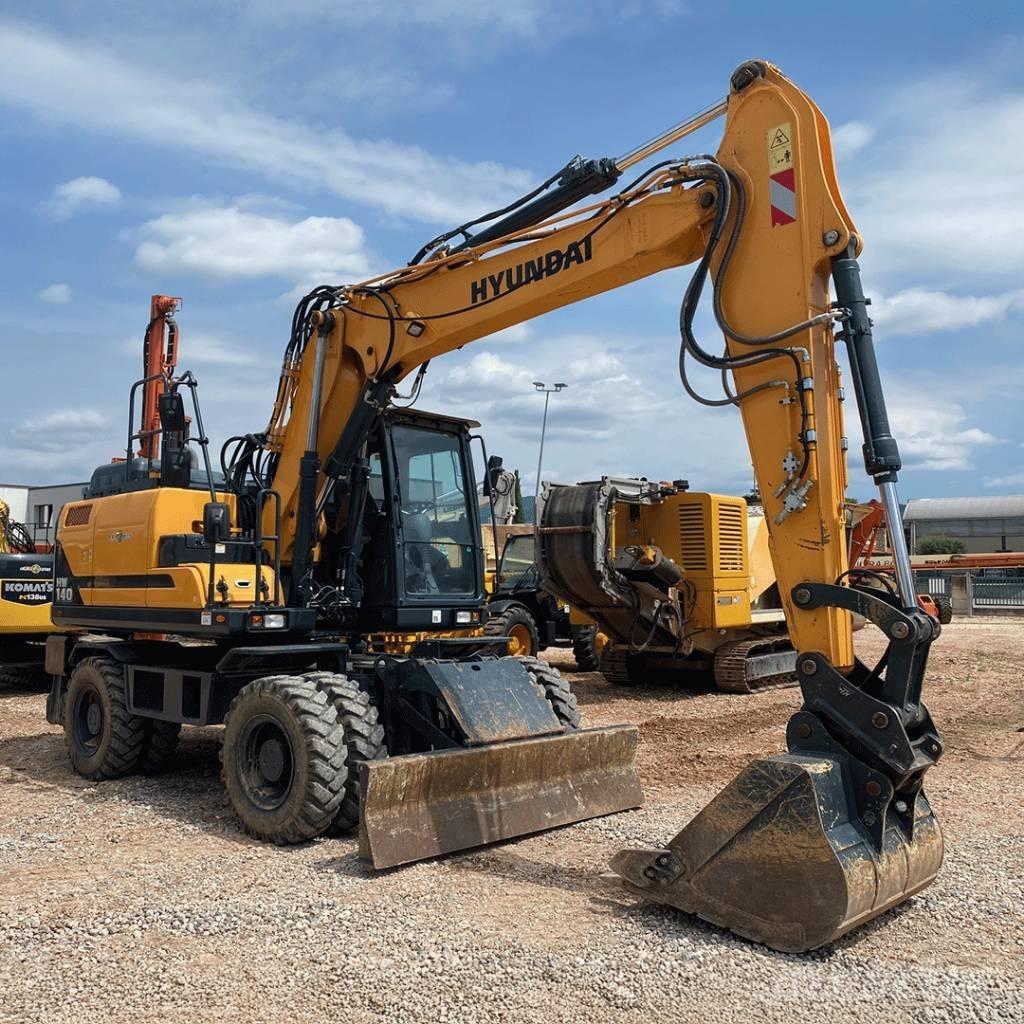 Hyundai HW140 Kolová rýpadla