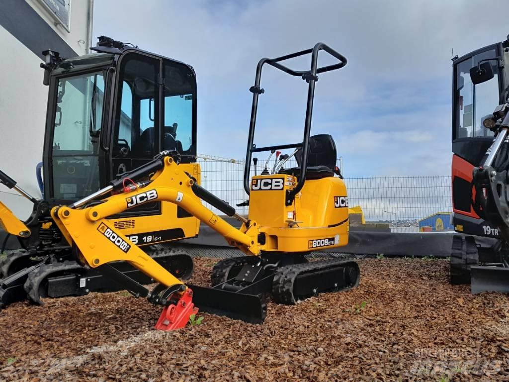 JCB 8008 CTS Mini rýpadla < 7t